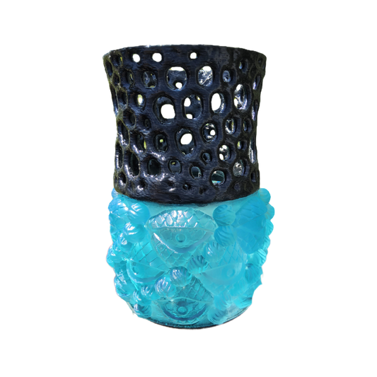 Voronoi eye vase