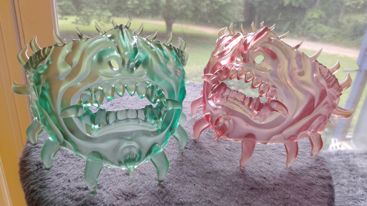 Ghostly Oni Mask