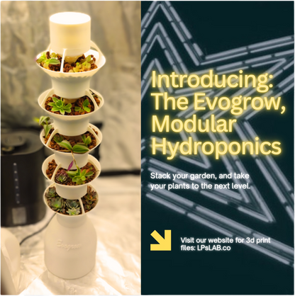 (3D Model) Evogrow hydroponics tower Personal use license